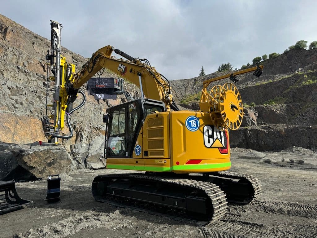 X-GL-C325 produktbilde av elektrisk gravemaskin
