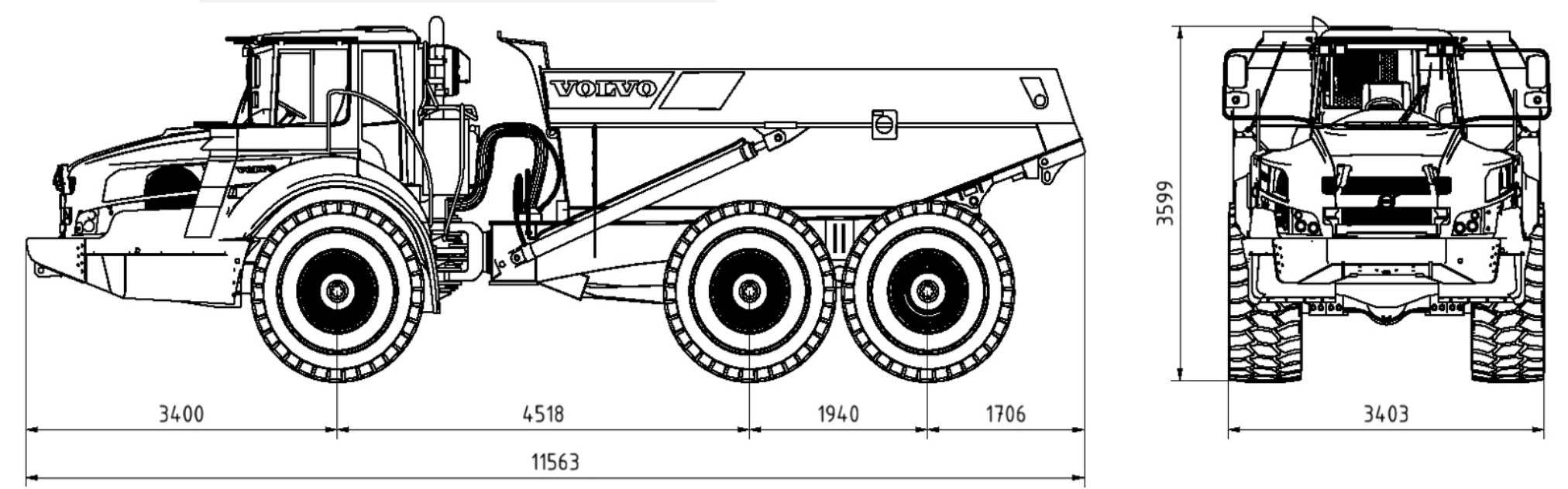 Elektrisk dumper - x45